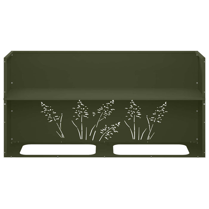 Vază pentru Grădină Verde măsliniu 100 x 20 x 49 cm - WALTI WALTI