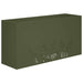 Vază pentru Grădină 2 buc. Verde măsliniu 100 x 20 x 49 cm - WALTI WALTI