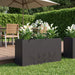 Vază pentru Grădină Negru 100 x 30 x 49 cm Oțel laminat la rece - WALTI WALTI