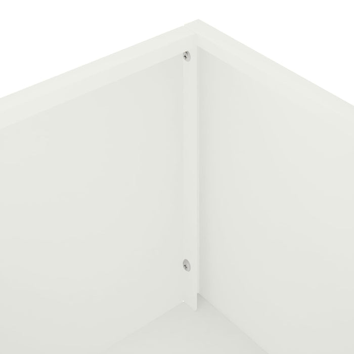 Vază pentru Grădină Alb 100 x 30 x 49 cm Oțel laminat la rece - WALTI WALTI