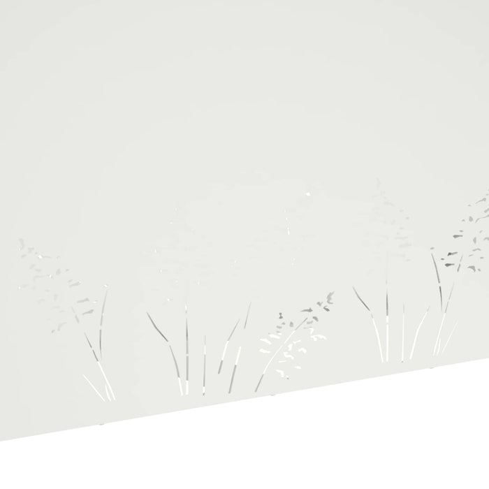 Vază pentru Grădină 2 buc. Alb 100 x 30 x 49 cm - WALTI WALTI