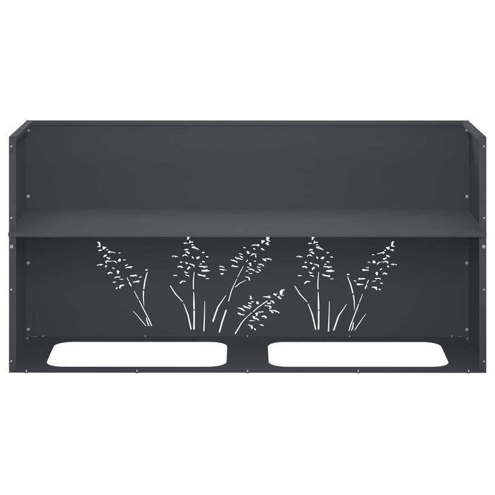 Vază pentru Grădină Antracit 100 x 30 x 49 cm - WALTI WALTI