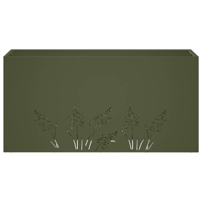 Vază pentru Grădină Verde măsliniu 100 x 30 x 49 cm - WALTI WALTI