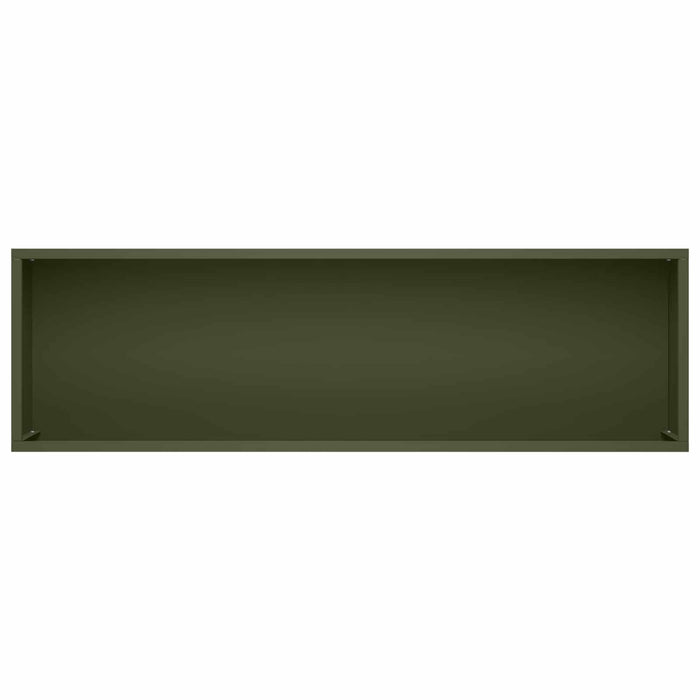 Vază pentru Grădină 2 buc. Verde măsliniu 100 x 30 x 49 cm - WALTI WALTI