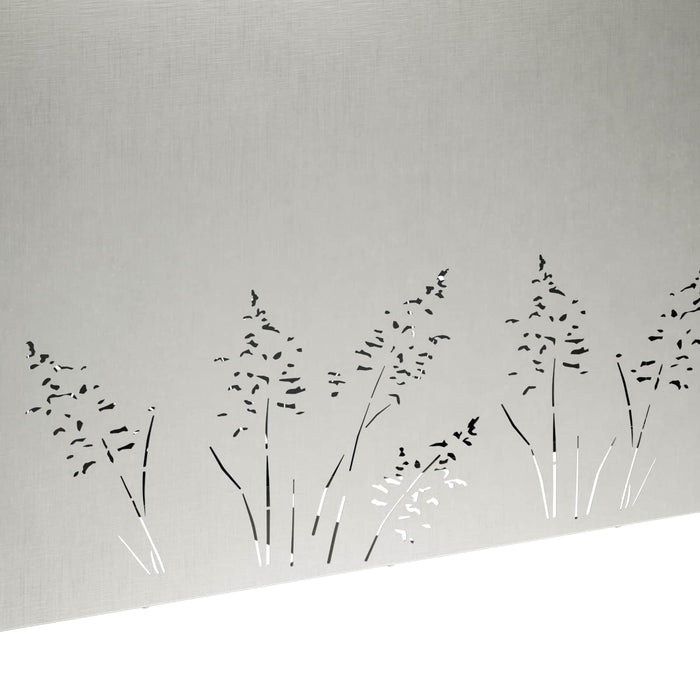 Vază pentru Grădină 2 buc. Argintiu 100 x 30 x 49 cm - WALTI WALTI