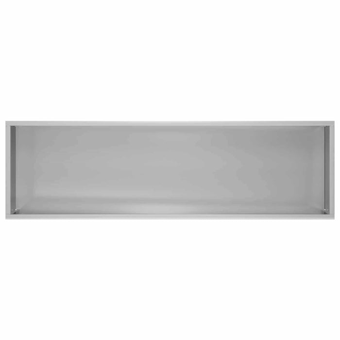 Vază pentru Grădină Argintiu 100 x 30 x 49 cm Oțel Galvanizat WALTI