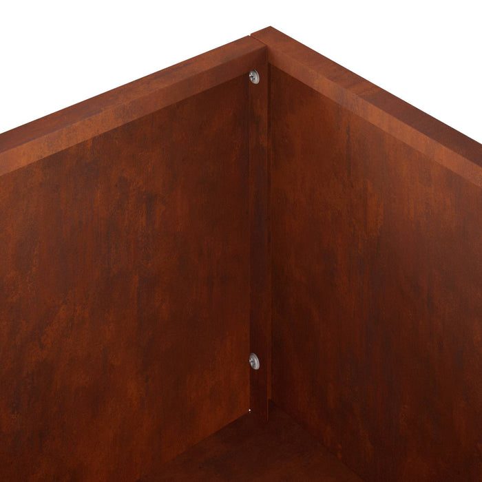 Vază pentru Grădină Ruginit 100 x 30 x 49 cm WALTI