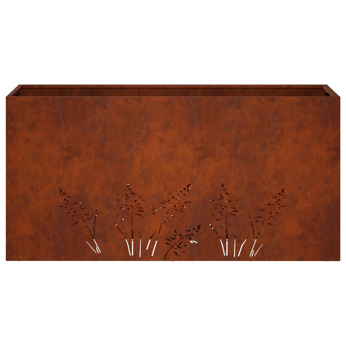 Vază pentru Grădină Ruginit 100 x 30 x 49 cm WALTI