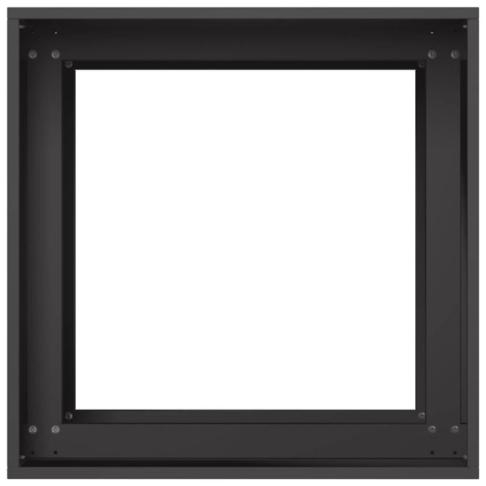 Vază pentru Grădină Negru 40 x 40 x 60 cm Oțel laminat la rece - WALTI WALTI