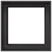 Vază pentru Grădină Negru 40 x 40 x 60 cm Oțel laminat la rece - WALTI WALTI