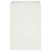 Vază pentru Grădină Alb 40 x 40 x 60 cm Oțel laminat la rece - WALTI WALTI