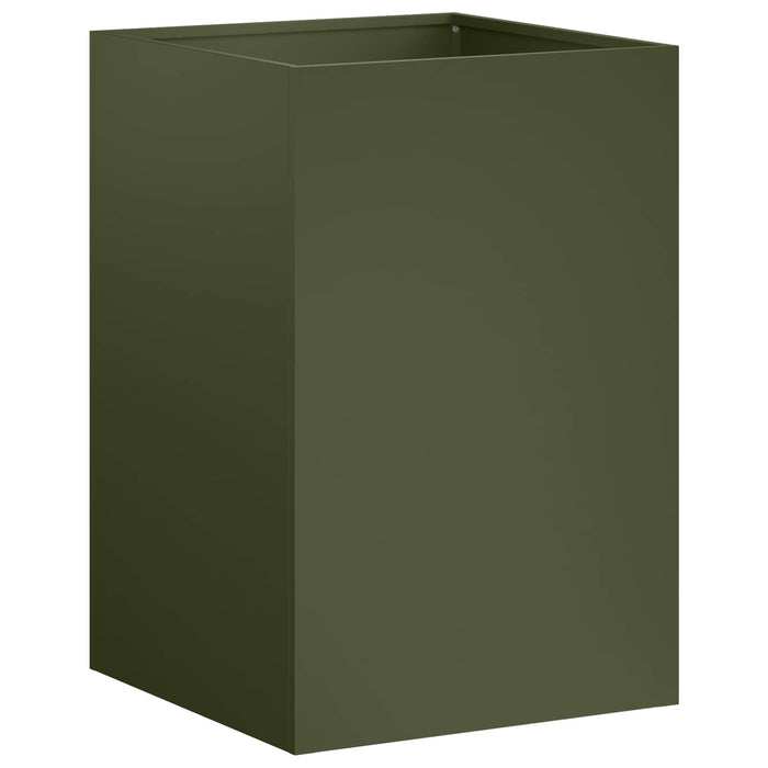 Vază pentru Grădină Verde măsliniu 40 x 40 x 60 cm WALTI