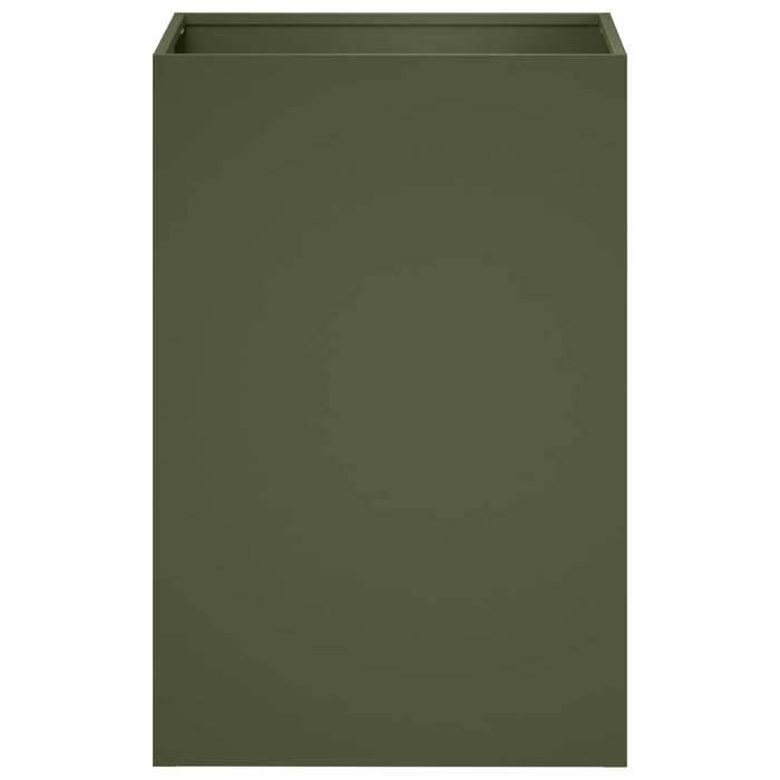 Vază pentru Grădină Verde măsliniu 40 x 40 x 60 cm WALTI