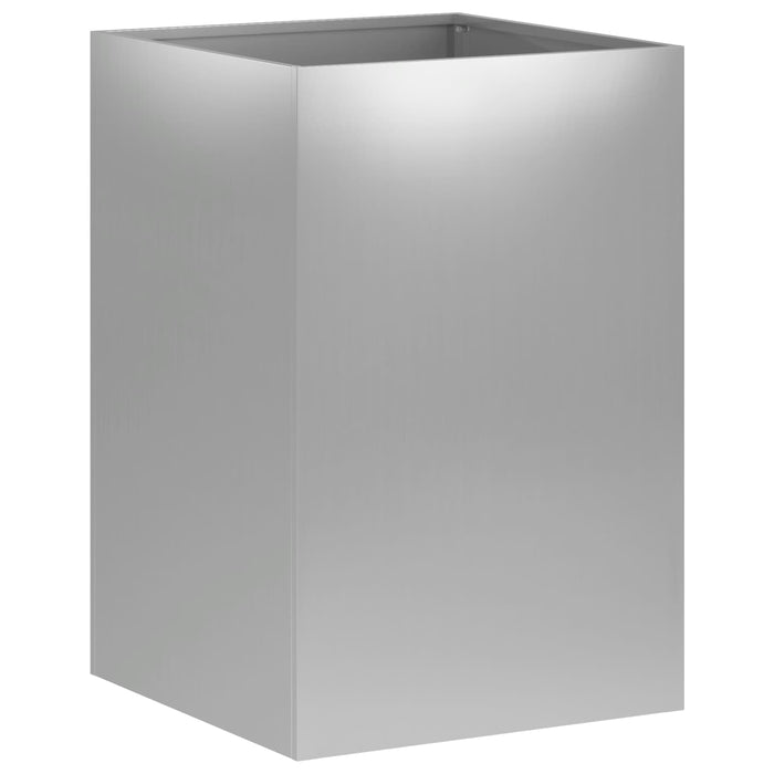 Vază pentru Grădină Argintiu 40 x 40 x 60 cm Oțel Galvanizat - WALTI WALTI