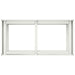 Vază pentru Grădină Alb 80 x 40 x 60 cm Oțel laminat la rece - WALTI WALTI