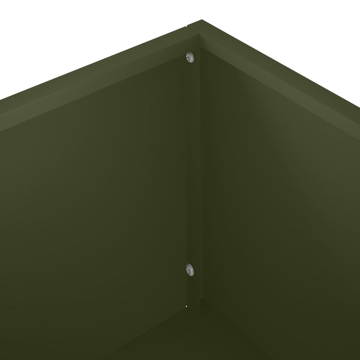 Vază pentru Grădină Verde măsliniu 80 x 40 x 60 cm - WALTI WALTI