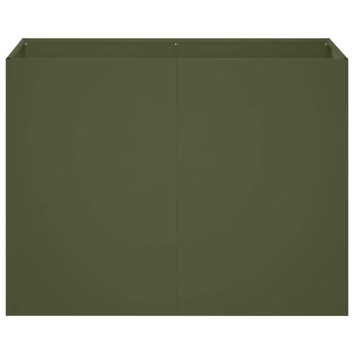 Vază pentru Grădină Verde măsliniu 80 x 40 x 60 cm - WALTI WALTI