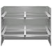 Vază pentru Grădină Argintiu 80 x 40 x 60 cm Oțel Galvanizat - WALTI WALTI