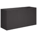Vază pentru Grădină Negru 120 x 40 x 60 cm Oțel laminat la rece - WALTI WALTI