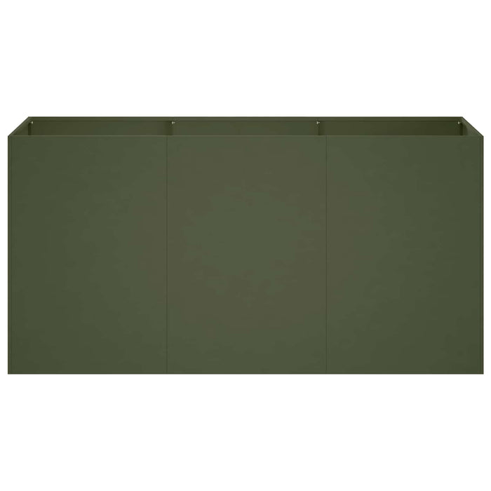 Vază pentru Grădină Verde măsliniu 120 x 40 x 60 cm - WALTI WALTI