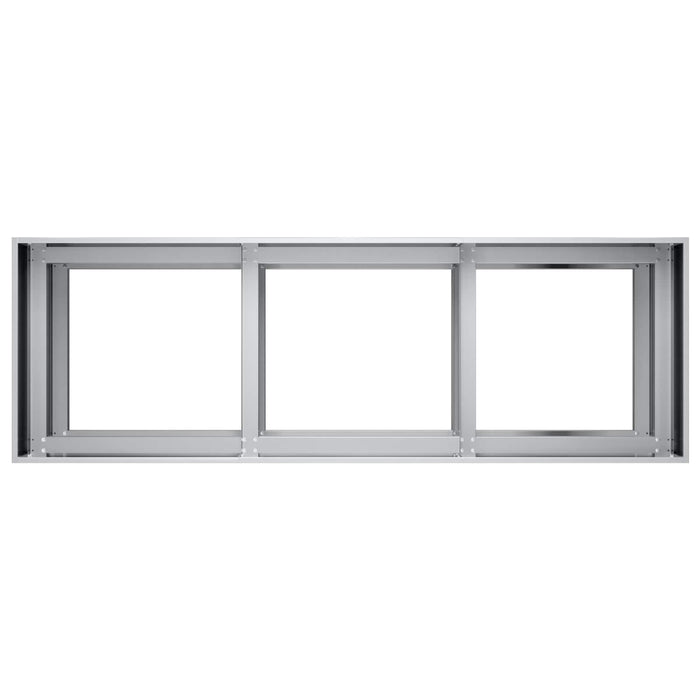 Vază pentru Grădină Argintiu 120 x 40 x 60 cm Oțel Galvanizat WALTI