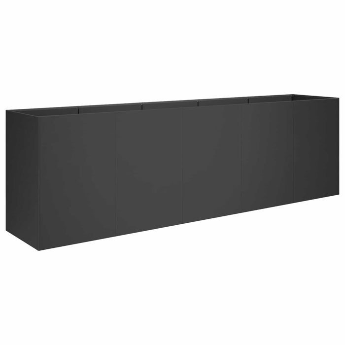 Vază pentru Grădină Negru 200 x 40 x 60 cm Oțel laminat la rece - WALTI WALTI