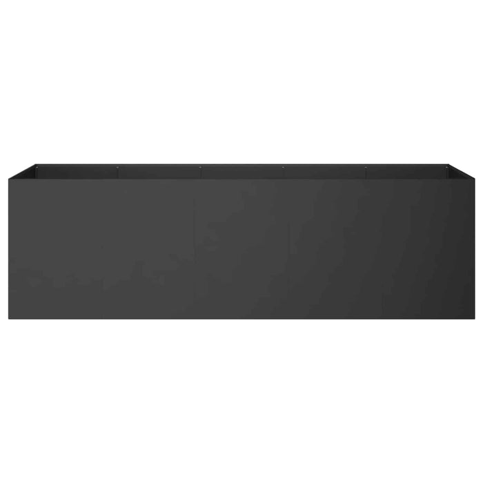 Vază pentru Grădină Negru 200 x 40 x 60 cm Oțel laminat la rece - WALTI WALTI