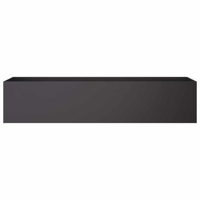 Vază pentru Grădină Negru 280 x 40 x 60 cm Oțel laminat la rece - WALTI WALTI