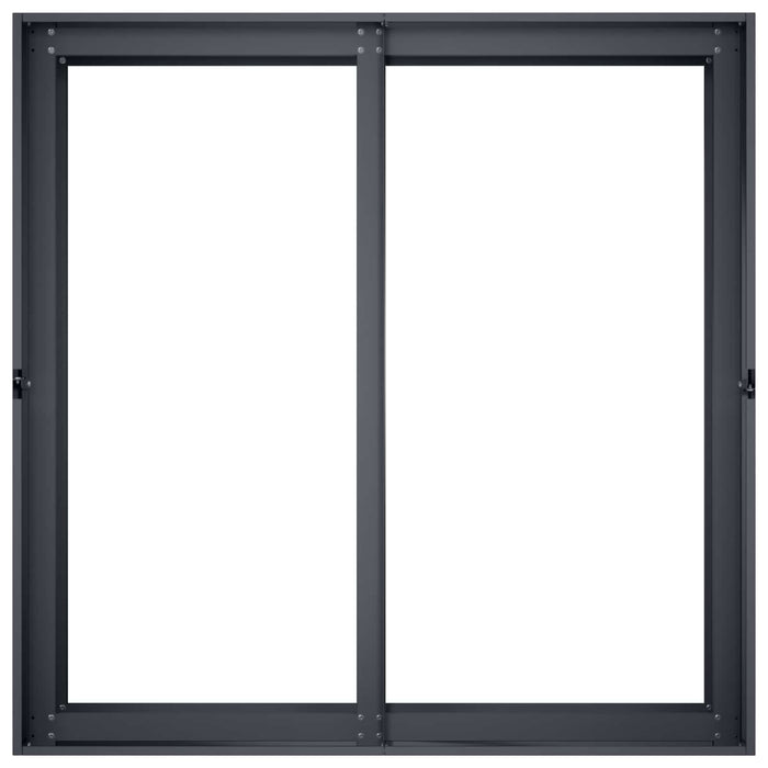 Vază pentru Grădină Antracit 80 x 80 x 60 cm WALTI