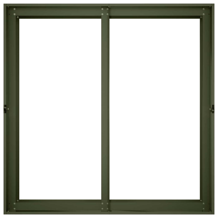 Vază pentru Grădină Verde măsliniu 80 x 80 x 60 cm - WALTI WALTI