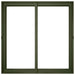 Vază pentru Grădină Verde măsliniu 80 x 80 x 60 cm - WALTI WALTI