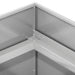Vază pentru Grădină Argintiu 80 x 80 x 60 cm Oțel Galvanizat - WALTI WALTI
