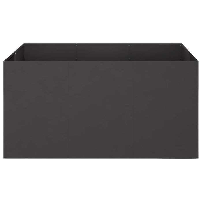 Vază pentru Grădină Negru 120 x 80 x 60 cm Oțel laminat la rece - WALTI WALTI