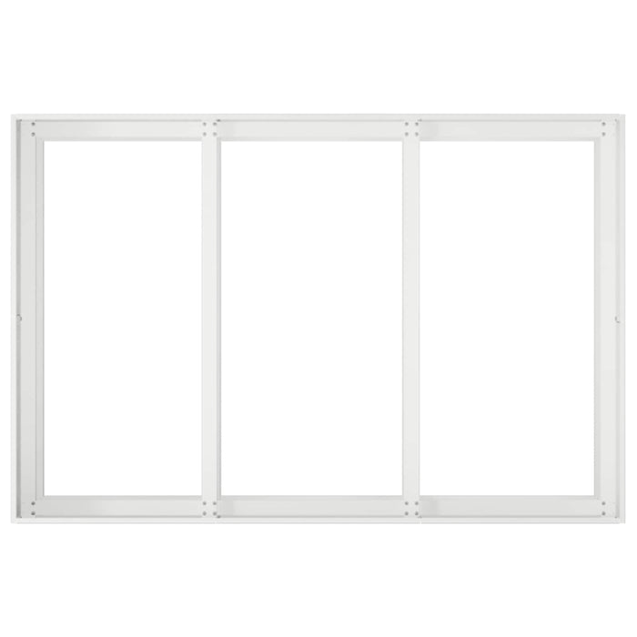 Vază pentru Grădină Alb 120 x 80 x 60 cm Oțel laminat la rece - WALTI WALTI