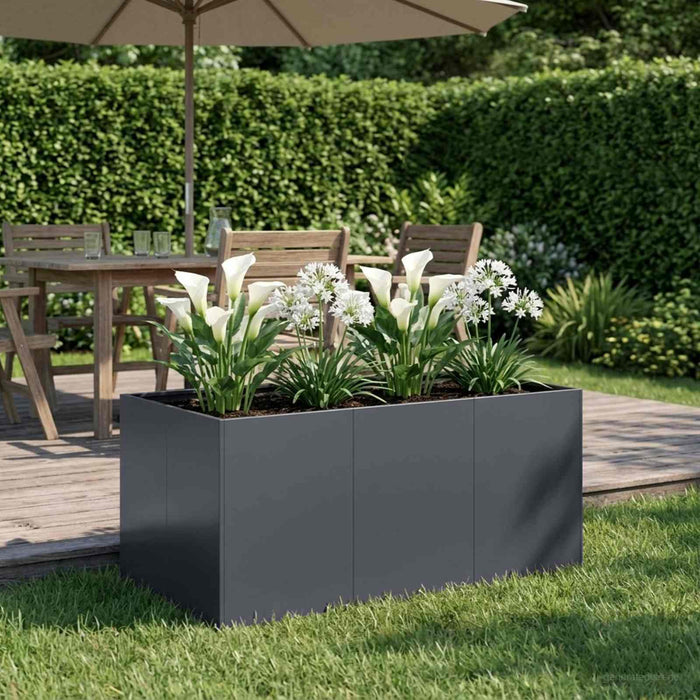 Vază pentru Grădină Antracit 120 x 80 x 60 cm WALTI