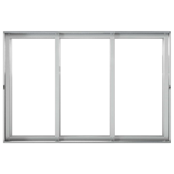 Vază pentru Grădină Argintiu 120 x 80 x 60 cm Oțel Galvanizat WALTI