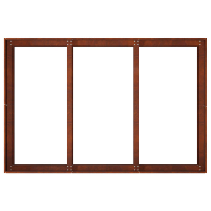 Vază pentru Grădină Ruginit 120 x 80 x 60 cm WALTI