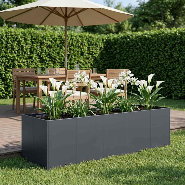 Vază pentru Grădină Antracit 200 x 80 x 60 cm WALTI