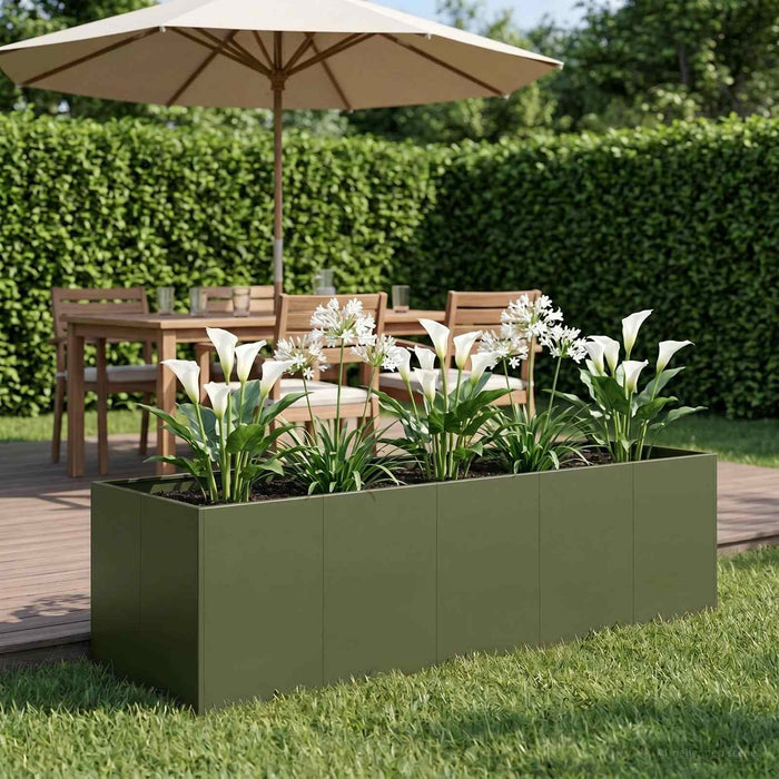 Vază pentru Grădină Verde măsliniu 200 x 80 x 60 cm WALTI