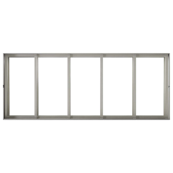 Vază pentru Grădină Argintiu 200 x 80 x 60 cm Oţel inoxidabil WALTI
