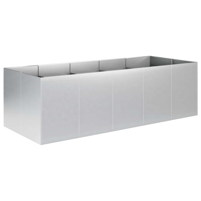 Vază pentru Grădină Argintiu 200 x 80 x 60 cm Oțel Galvanizat WALTI