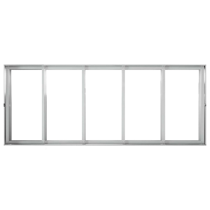 Vază pentru Grădină Argintiu 200 x 80 x 60 cm Oțel Galvanizat WALTI