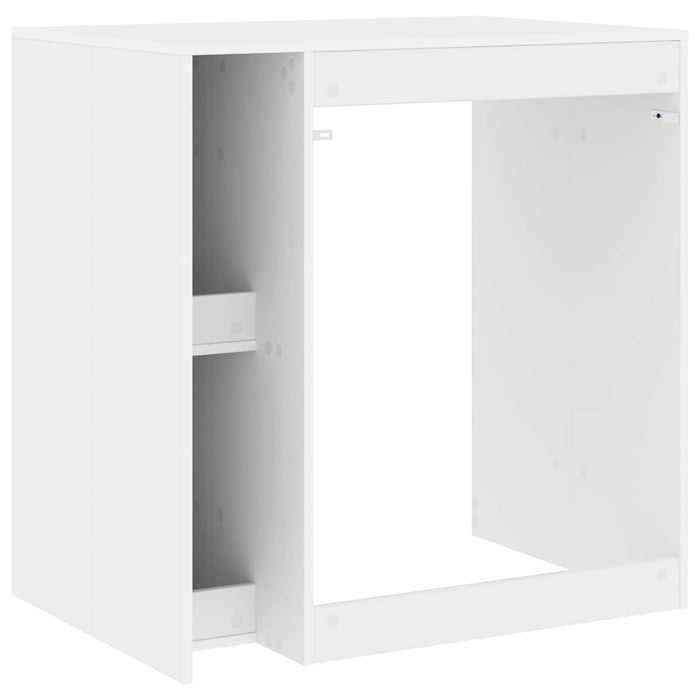 Dulap pentru mașina de spălat Alb 87 x 60 x 89 cm Lemn compozit WALTI