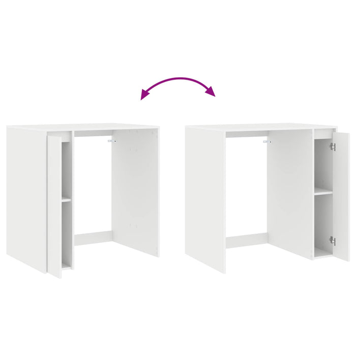 Dulap pentru mașina de spălat Alb 87 x 60 x 89 cm Lemn compozit WALTI