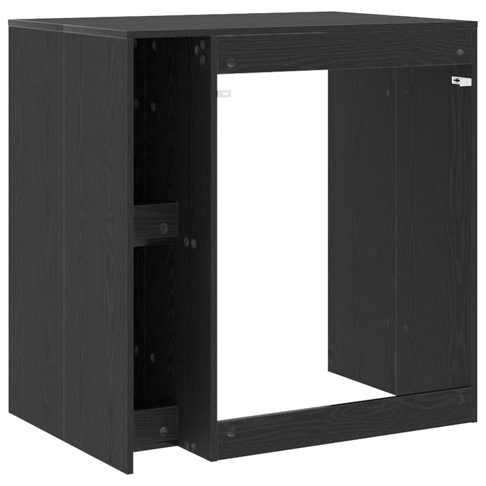 Dulap pentru mașina de spălat Stejar Negru 87 x 60 x 89 cm WALTI