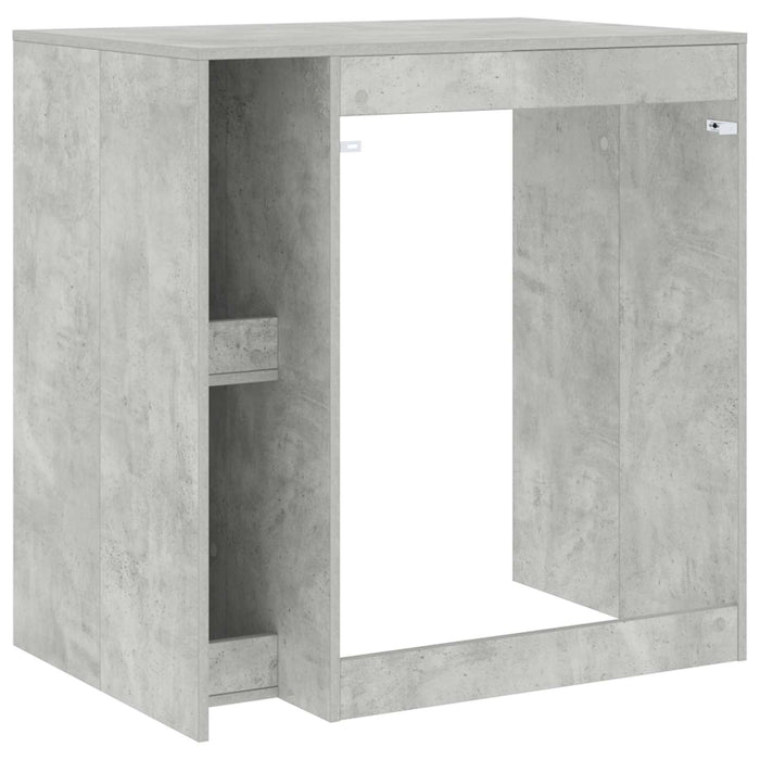 Dulap pentru mașina de spălat cu ușă Beton 87 x 60 x 89 cm WALTI