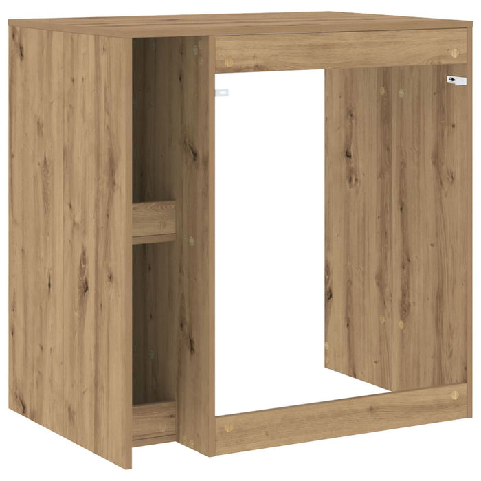 Dulap pentru mașina de spălat Stejar Artizanal 87 x 60 x 89 cm - WALTI WALTI