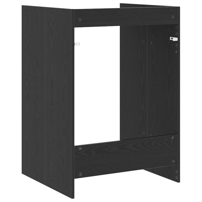 Dulap pentru mașina de spălat Stejar Negru 67,5 x 62 x 97 cm WALTI