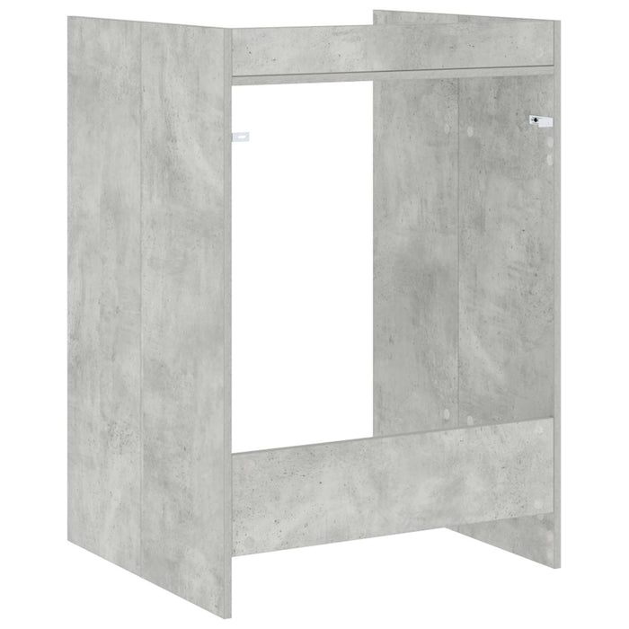Dulap pentru mașina de spălat Beton 67,5 x 62 x 97 cm - WALTI WALTI