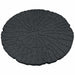 Piatra de pași 6 pcs Negru Ø 45 x 1,8 cm Cauciuc - WALTI WALTI
